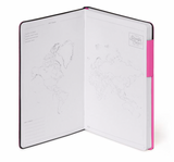 My Notebook Medium Dotted - Bougainvillea