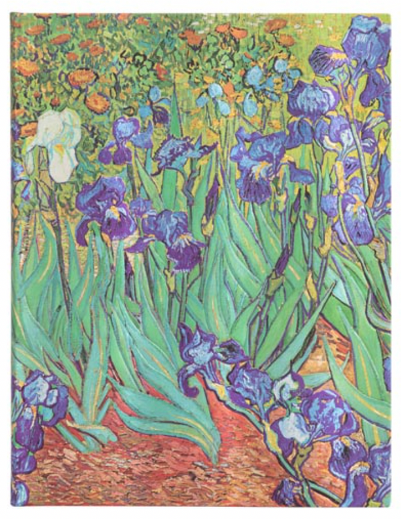 Van Gogh's Irises Ultra Blank Journal