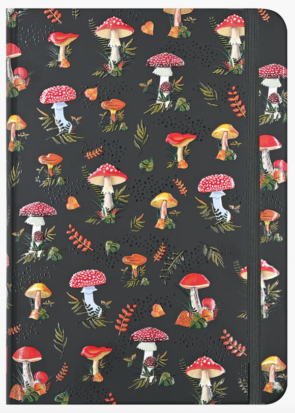 Mushroom Lined Journal