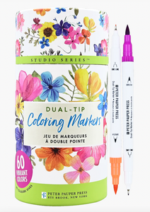 Dual-Tip Colouring Markers