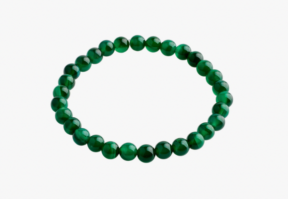 Pilgrim Powerstone Bracelet - Green Agate