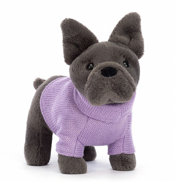 Je Suis Ghost the Frenchie in Lavender