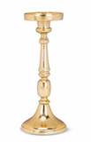 Medium Classic Gold Pillar Candle Holder