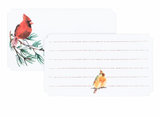 50pc Mini Note Cards - Cardinals