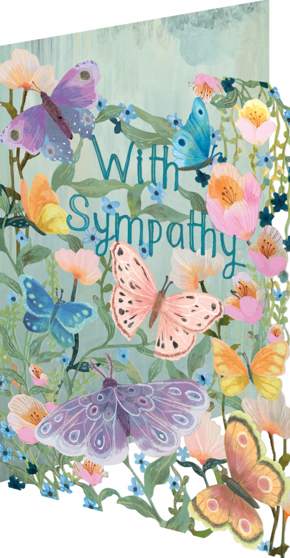 Sympathy - Diecut Butterflies