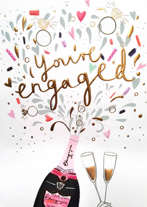 Engagement - Pop the Champagne