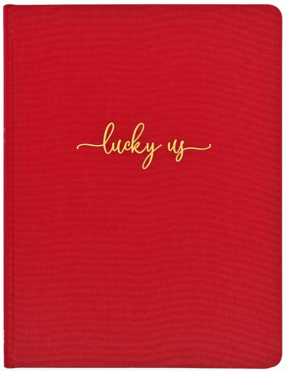 Lucky Us: A Couple's Connection Journal in 52 weeks