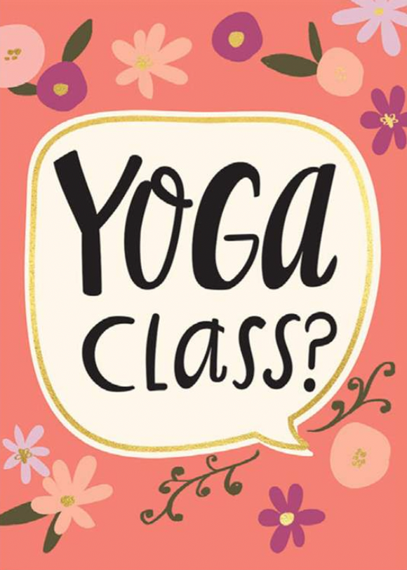Birthday - Yoga Class?