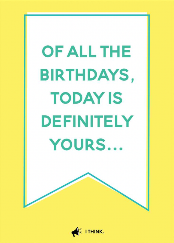 Birthday - Definitely