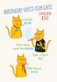 Birthday - Birthday Gifts for Cats