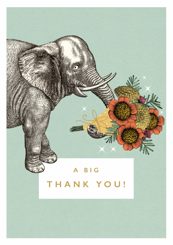 Thank You - Elephant Bouquet