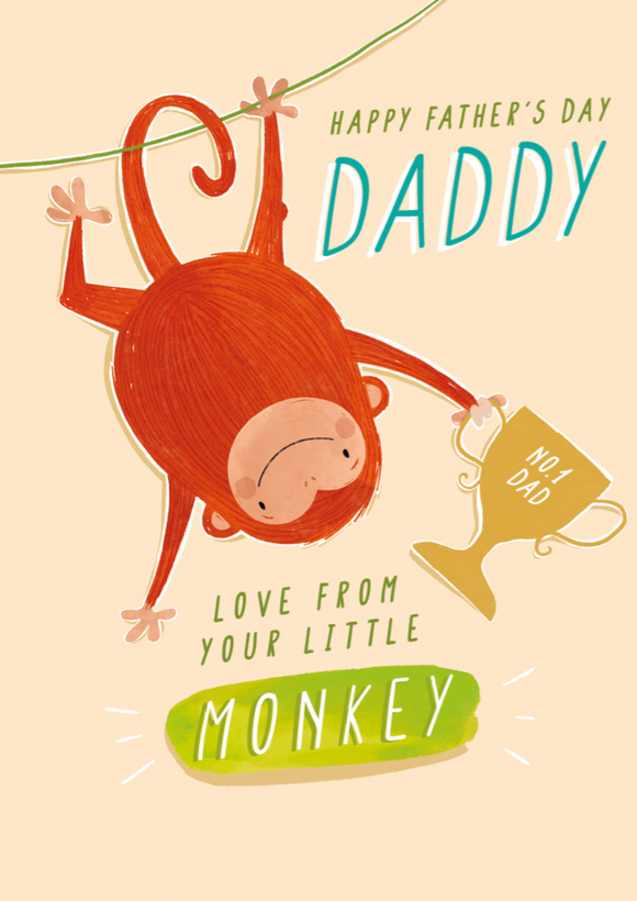 Father's Day - From Your Little Monkey