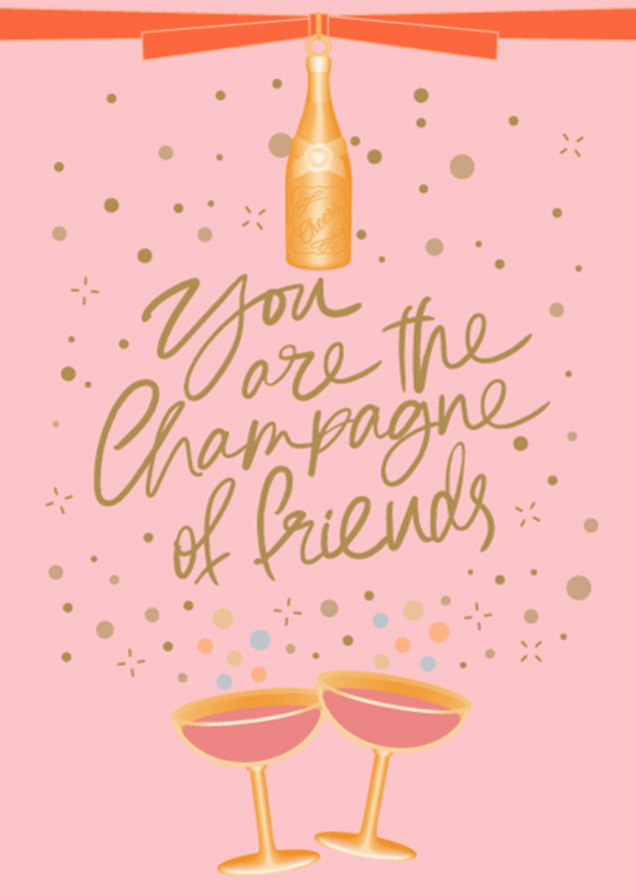 Friendship - Champagne of Friends