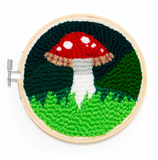 Mushroom Punch Needle Kit