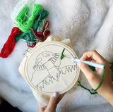 Mushroom Punch Needle Kit