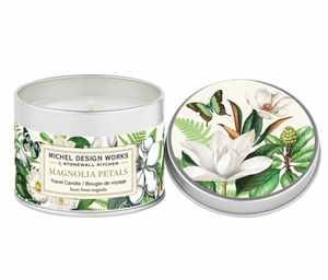 Michel Design Travel Tin Candle - Magnolia Petals