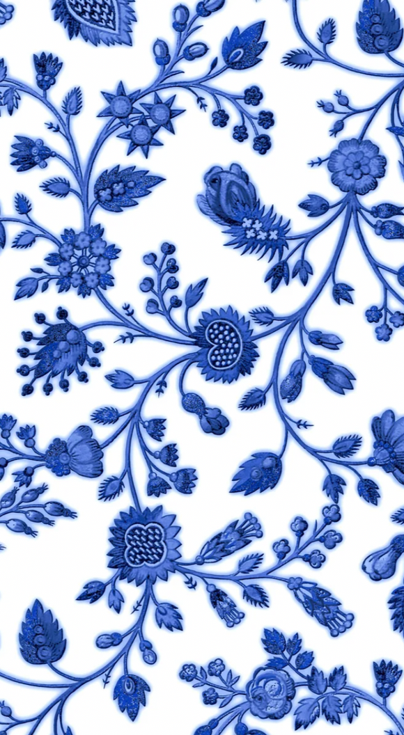 Guest Napkin - Porcelaine Blue
