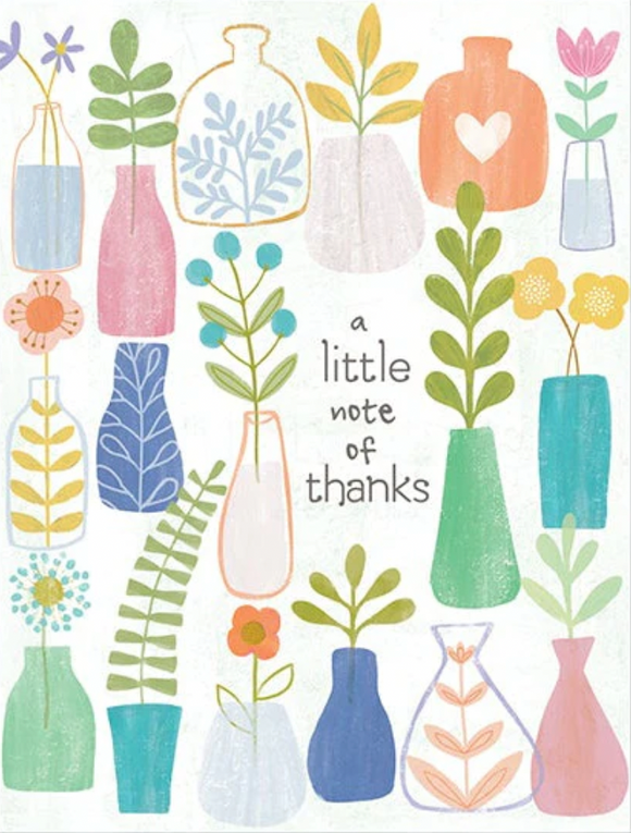 Thank You - Doodle Vases