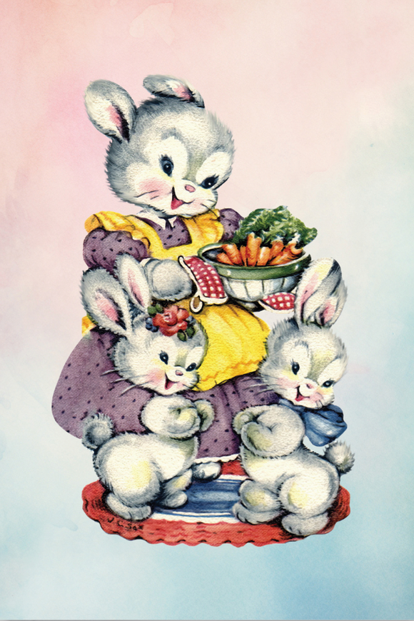 Easter - Vintage Bunnies