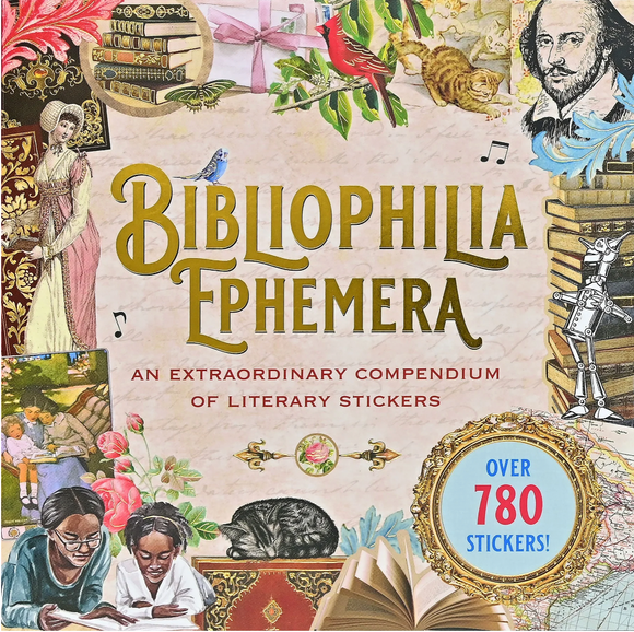 Bibliophilia Ephemmera Sticker Book