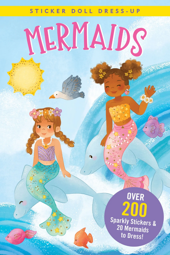 Sticker Doll Dress-up - Mermaids