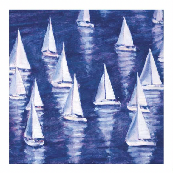 Blank - Sailboats on the Water