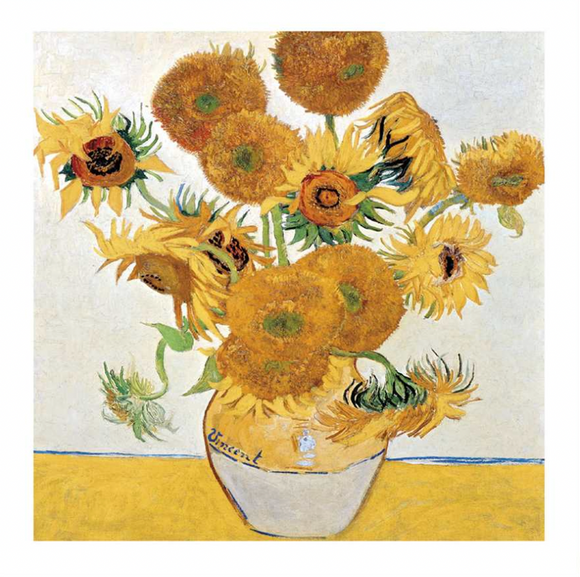 Blank - Van Gogh, Sunflowers