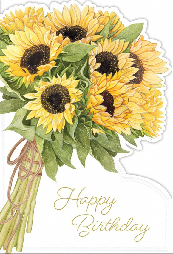 Birthday - Bunches of Sunflowers