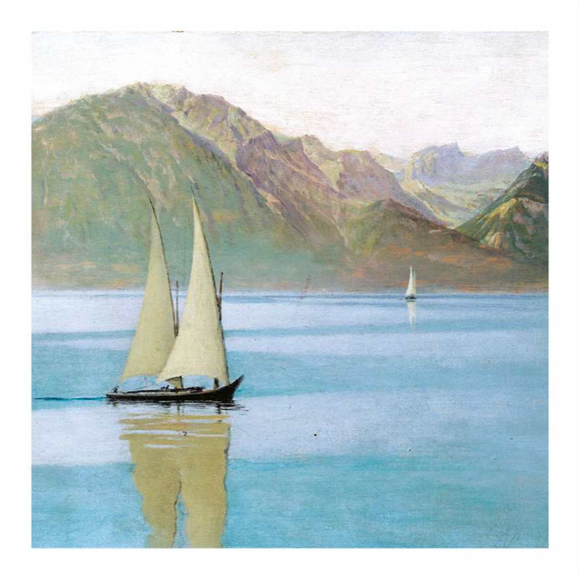 Blank - Boat on Lake Geneva