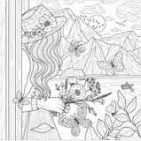 Boho Dreams Colouring Book