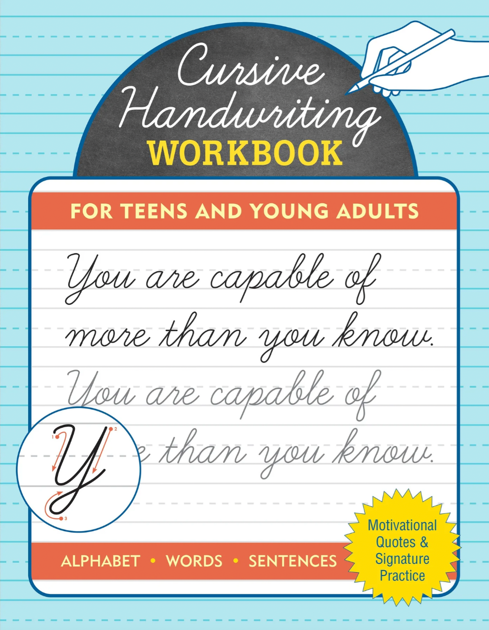 Cursive Handwriting Workbook for Teens & Young Adults – Take Note ...