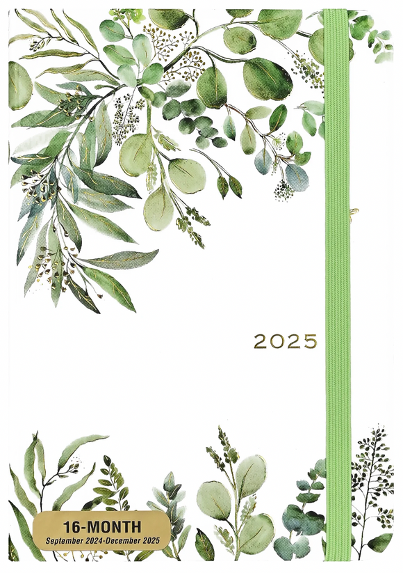 2024-25 Academic Weekly Planner - Eucalyptus