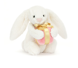 Bashful Bunny with Present