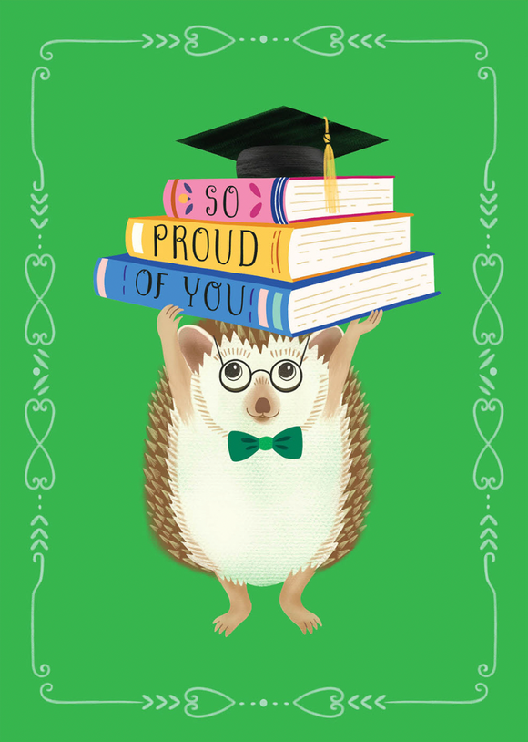 Graduation - Proud Hedgehog