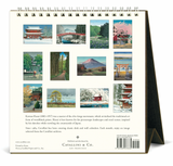 Cavallini 2025 Desktop Calendar - Japanese Woodblocks