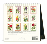 Cavallini 2025 Desktop Calendar - Language of Flowers