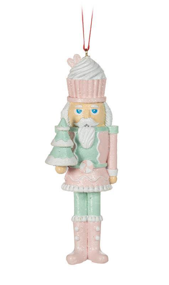 Pastel Nutcracker Ornament