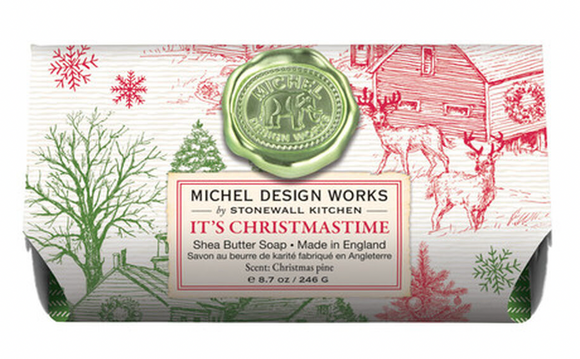 Michel Design Bar Soap - It's Christmastime