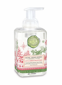 Michel Design Foaming Soap - It's Christmastime