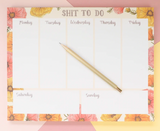 Shit To Do Weekly Notepad