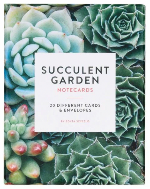 Succulent Garden Boxed Notecards