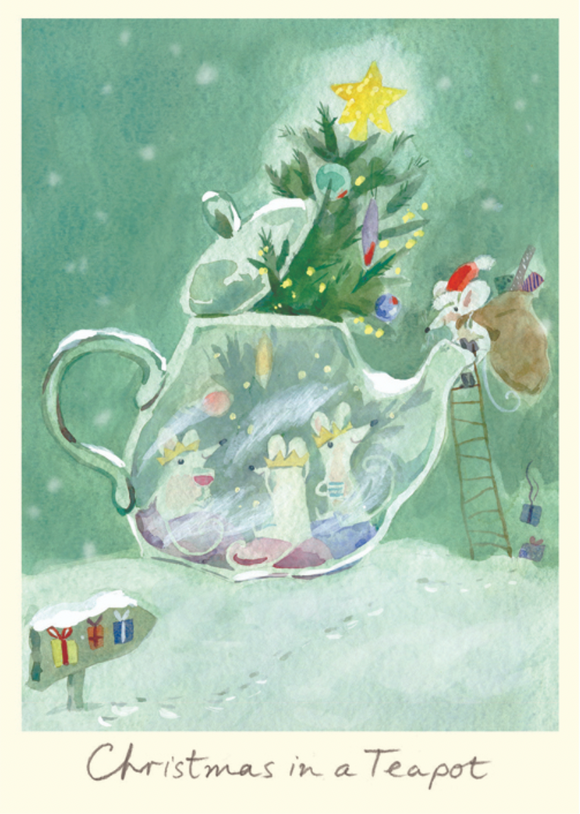 Christmas - Christmas in a Teapot