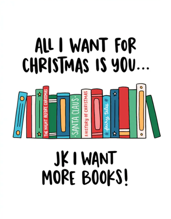 Christmas - All I Want For Christmas is Books