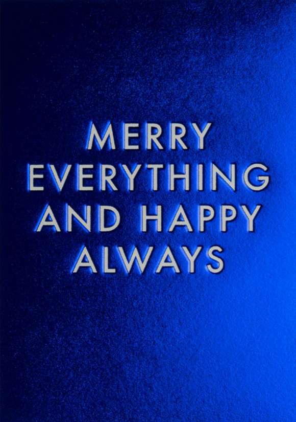 Christmas - Merry Everything & Happy Always