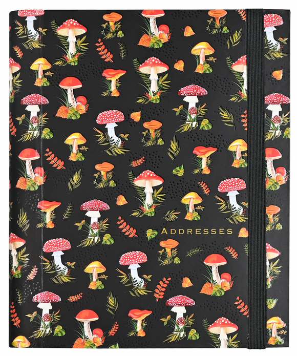 LG Format Address Book - Mushrooms