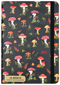 2024-25 Academic Weekly Planner - Mushrooms