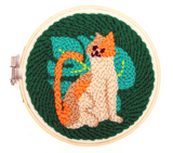 Cat Punch Needle Kit