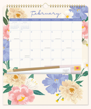 2025 Bella Flora Pockets Plus Wall Calendar