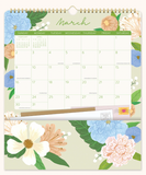 2025 Bella Flora Pockets Plus Wall Calendar