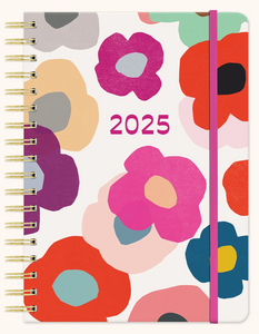 Summer Poppies Tri-Tab 2024-25 Academic Planner